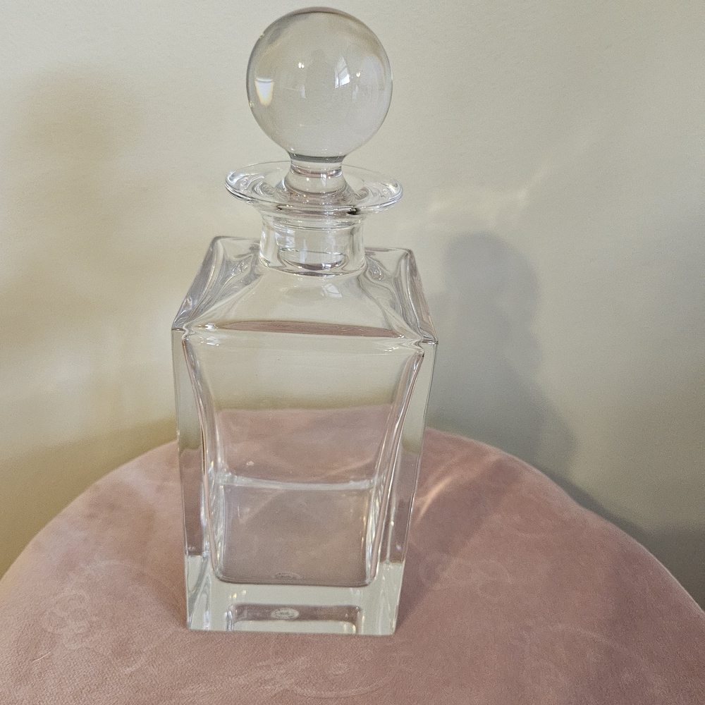 Tiffany & Co. Clear Glass Decanter
